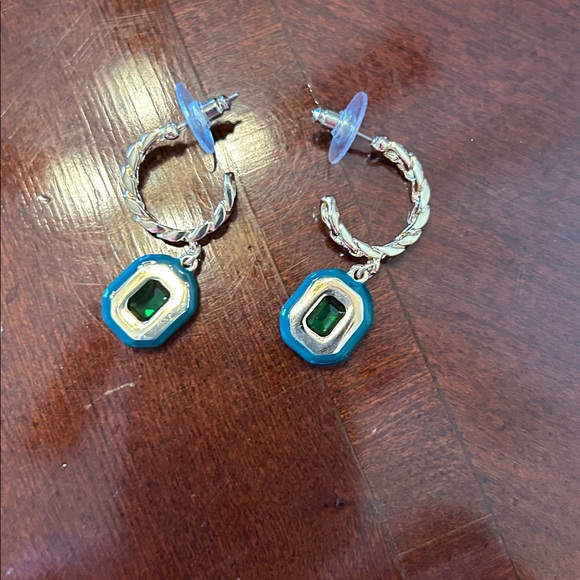 CAbi Felicity Chain Hoop Earrings Style Number - Picture 4 of 5